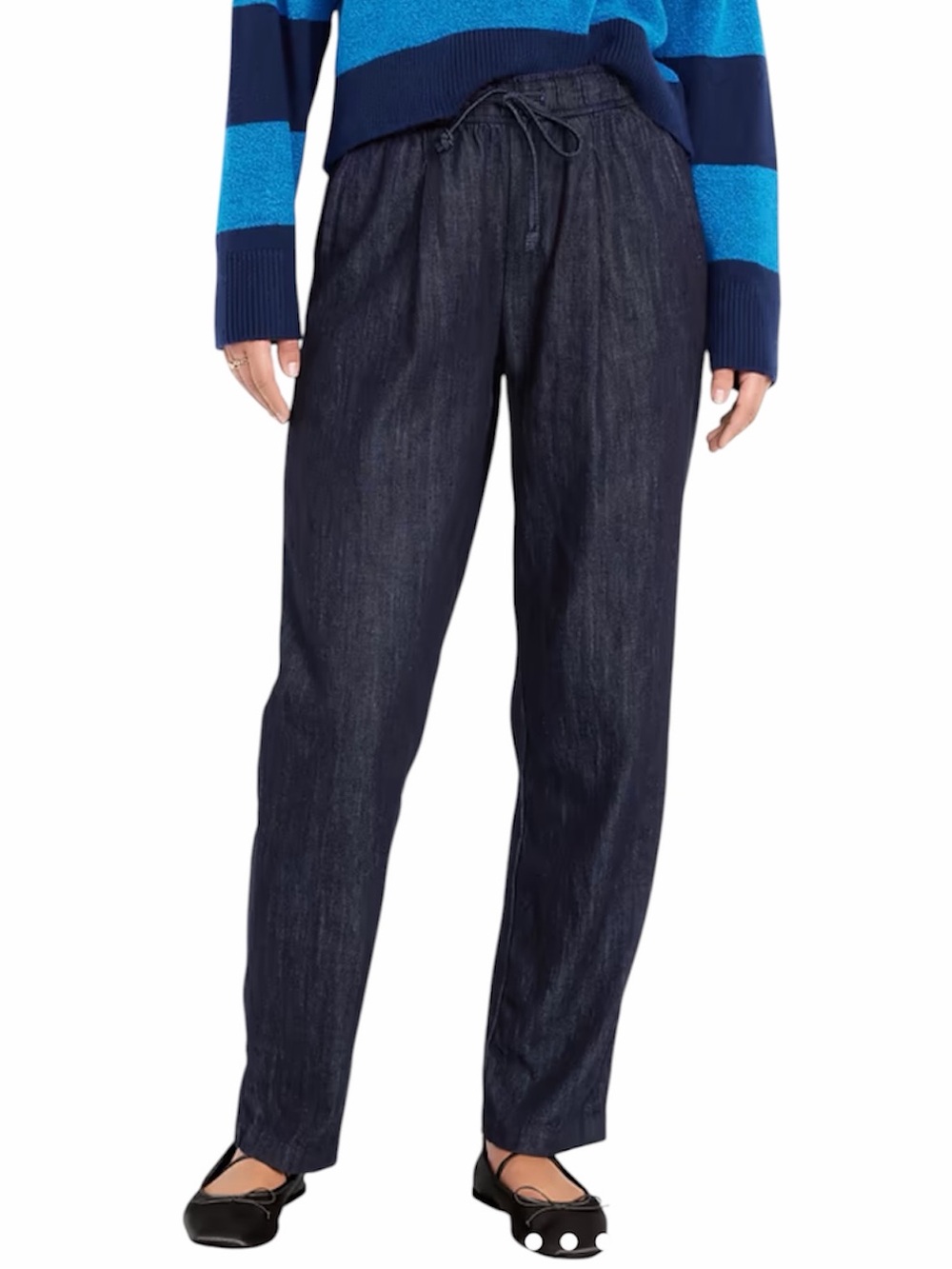 Old Navy 100% Cotton Billie Straight Leg Pants. Size Medium.